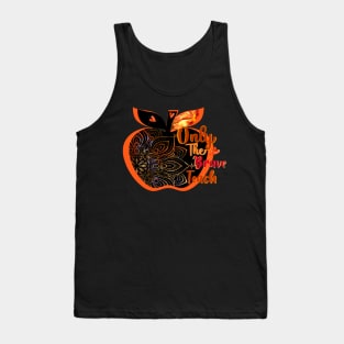 brave teachers frontline hero Tank Top